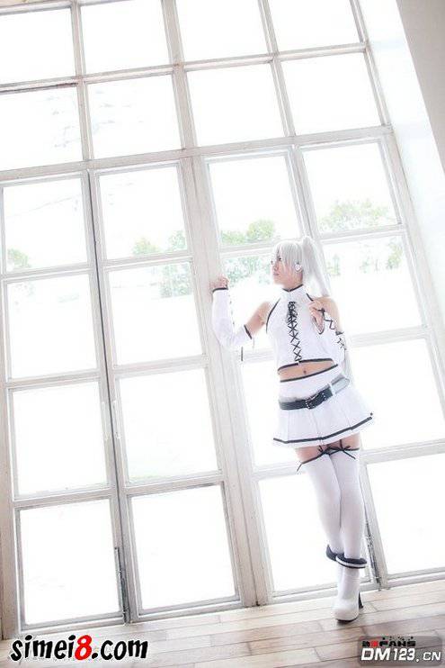 超萌妹子Cosplay初音未来美照