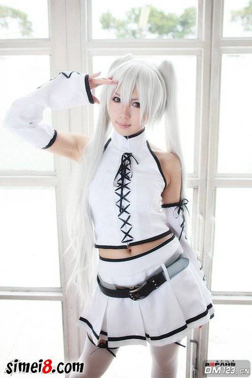 超萌妹子Cosplay初音未来美照