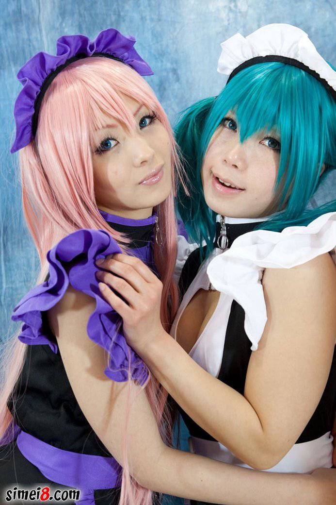 性感姐妹花cos海报图欣赏