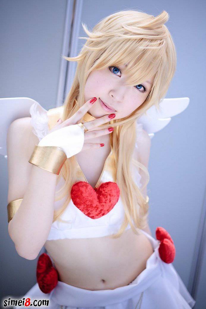 黄发美女的终极的织天使cos图片