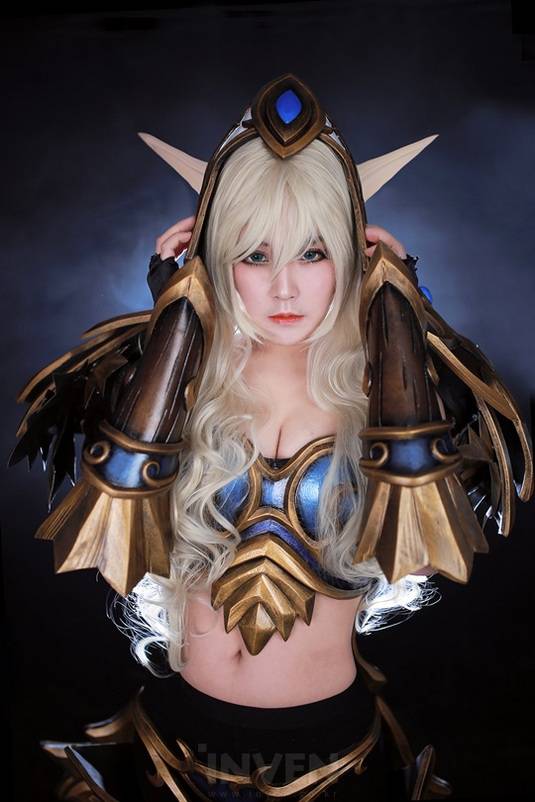 韩国妹子希尔瓦娜斯cos高清图