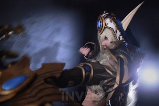 韩国妹子希尔瓦娜斯cos高清图