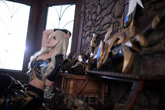 韩国妹子希尔瓦娜斯cos高清图