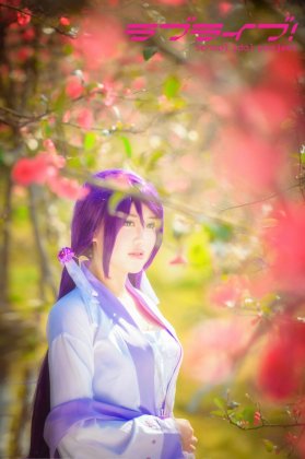 漂亮美女穿古装汉服cos图片