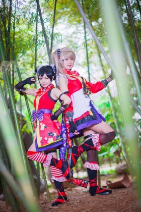 可爱美少女日系风格cos写真照