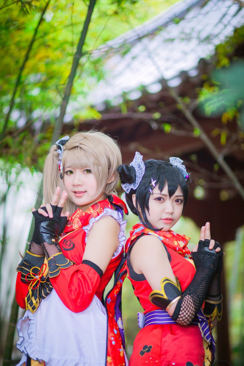 可爱美少女日系风格cos写真照