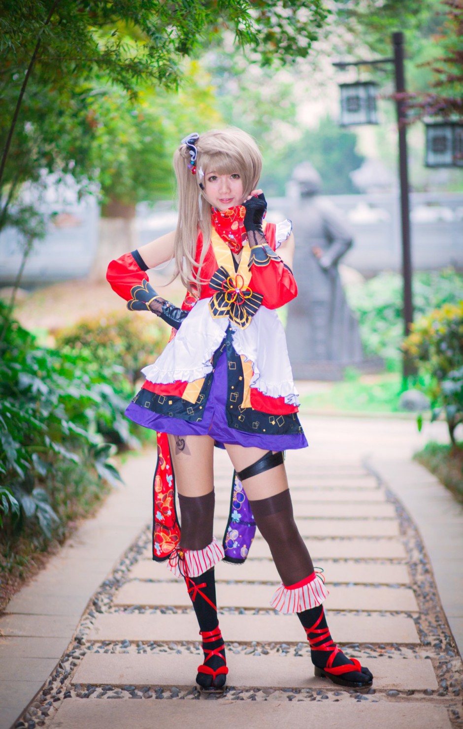 可爱美少女日系风格cos写真照