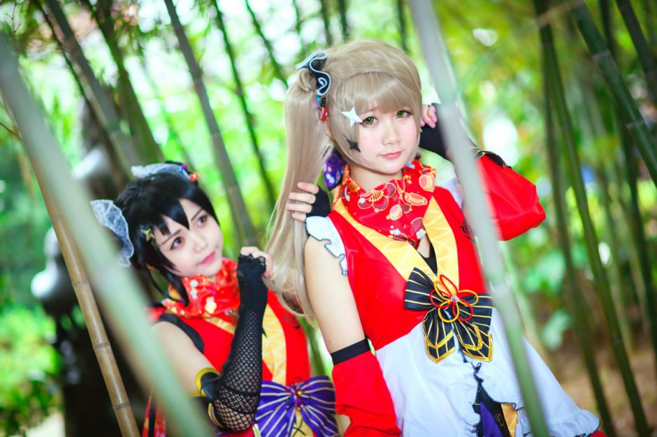 可爱美少女日系风格cos写真照