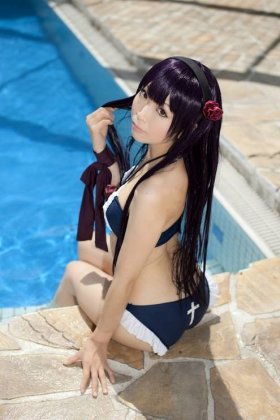 日本Coser少女真白YUKI性感迷人写真照