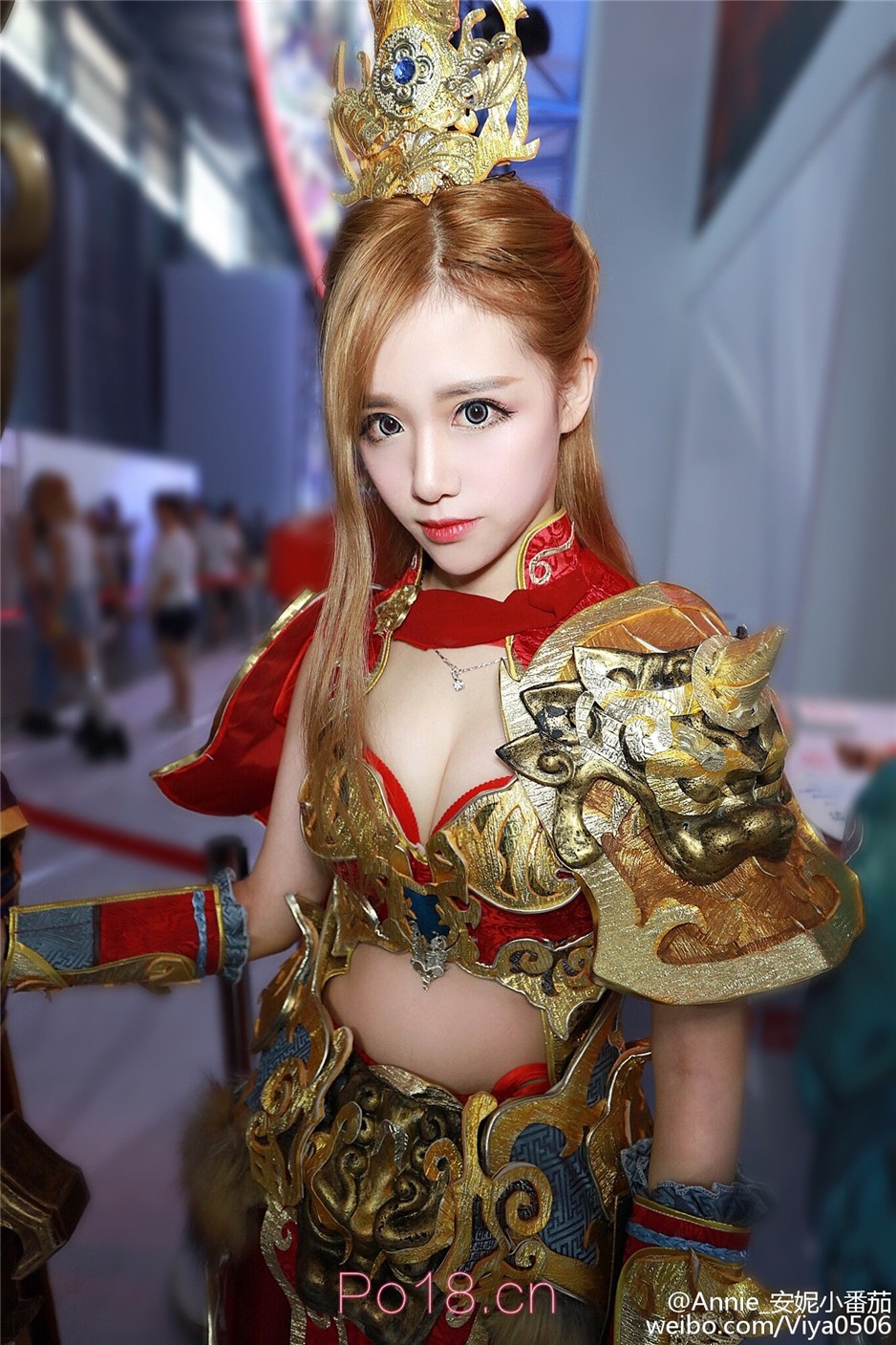 游戏cosplay美女陈安妮Annie微博晒美图