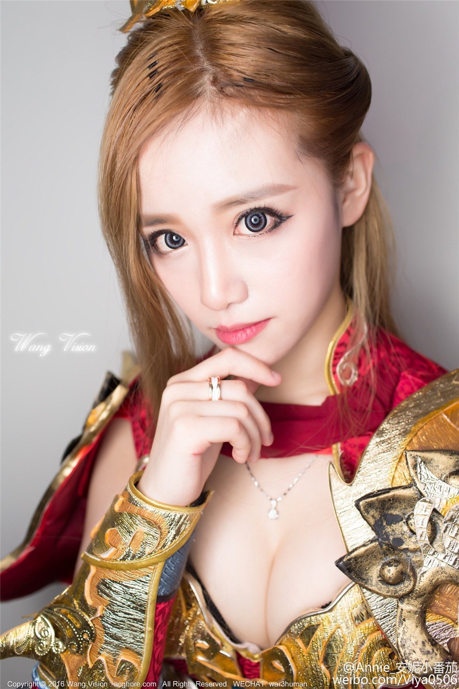 游戏cosplay美女陈安妮Annie微博晒美图