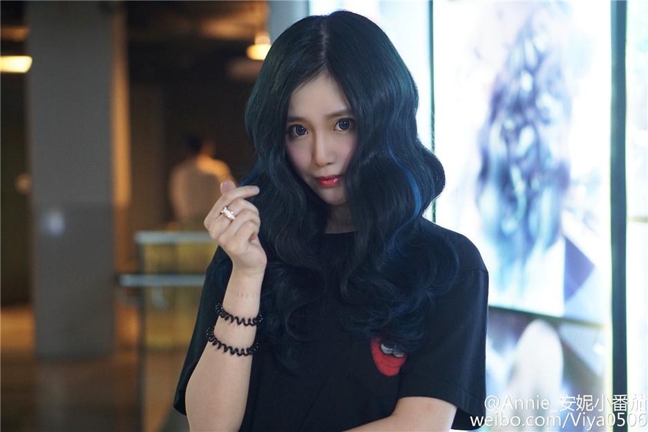 游戏cosplay美女陈安妮Annie微博晒美图