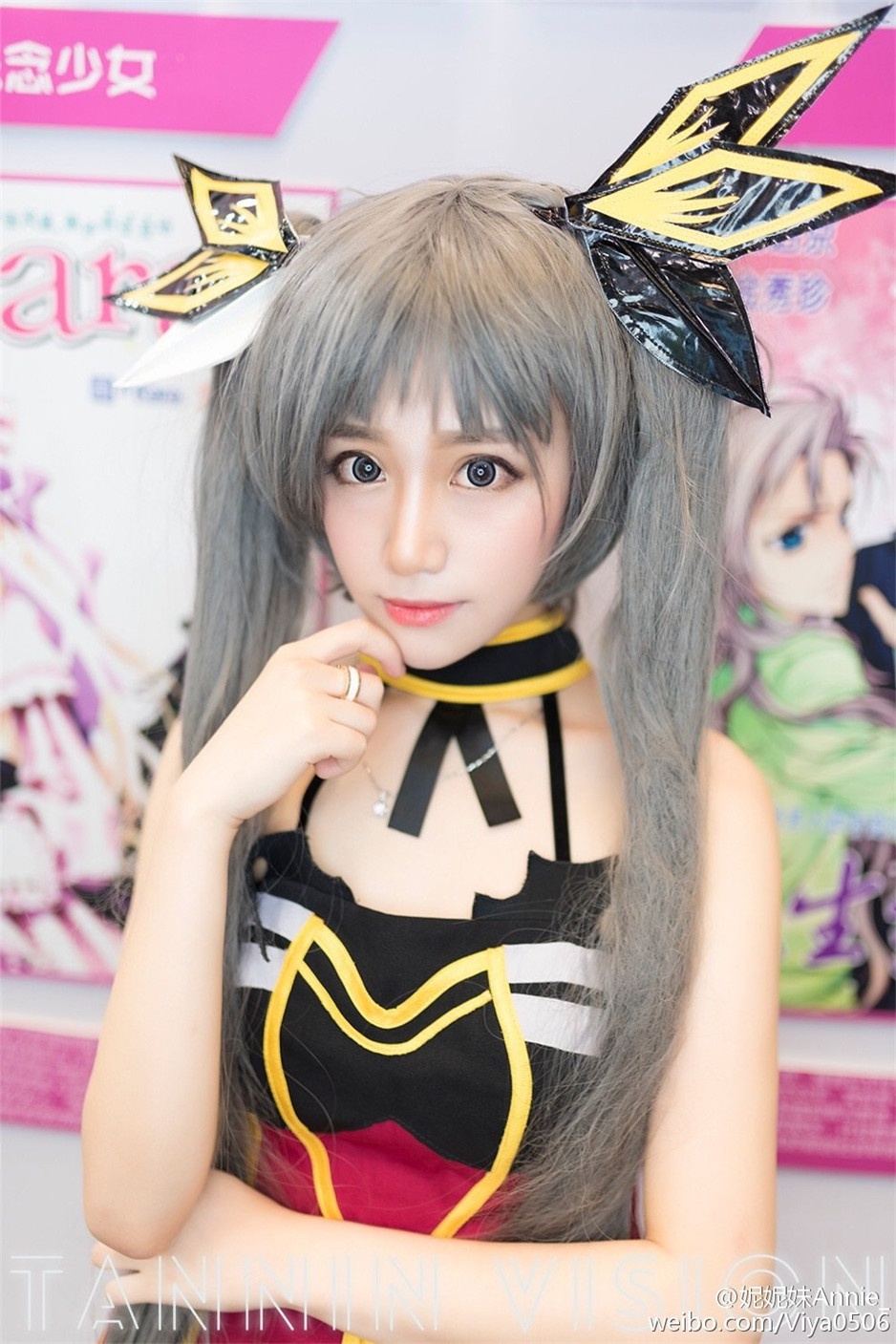游戏cosplay美女陈安妮Annie微博晒美图