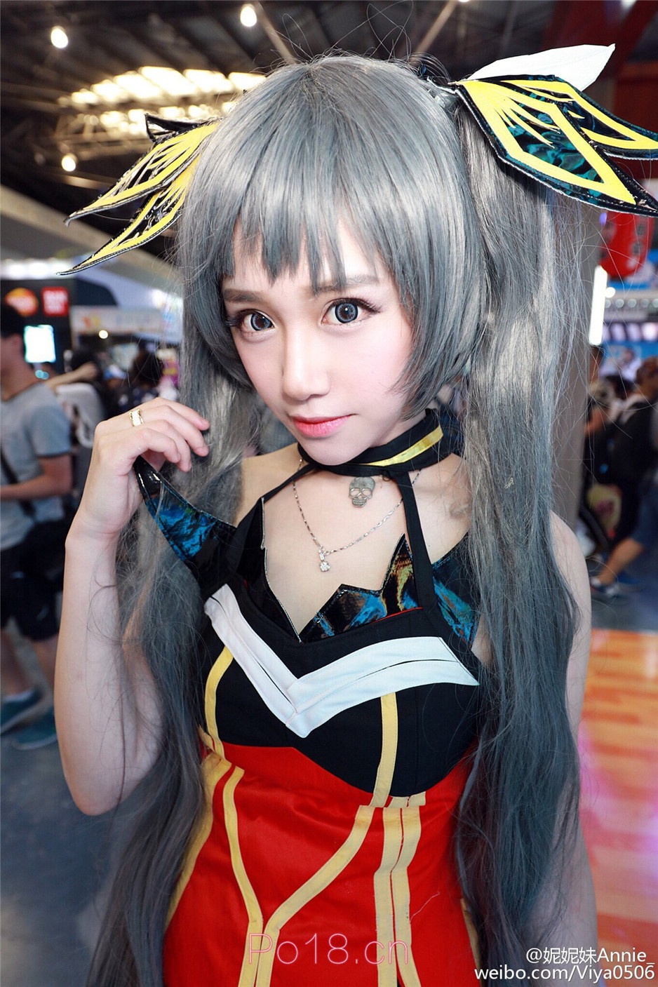 游戏cosplay美女陈安妮Annie微博晒美图