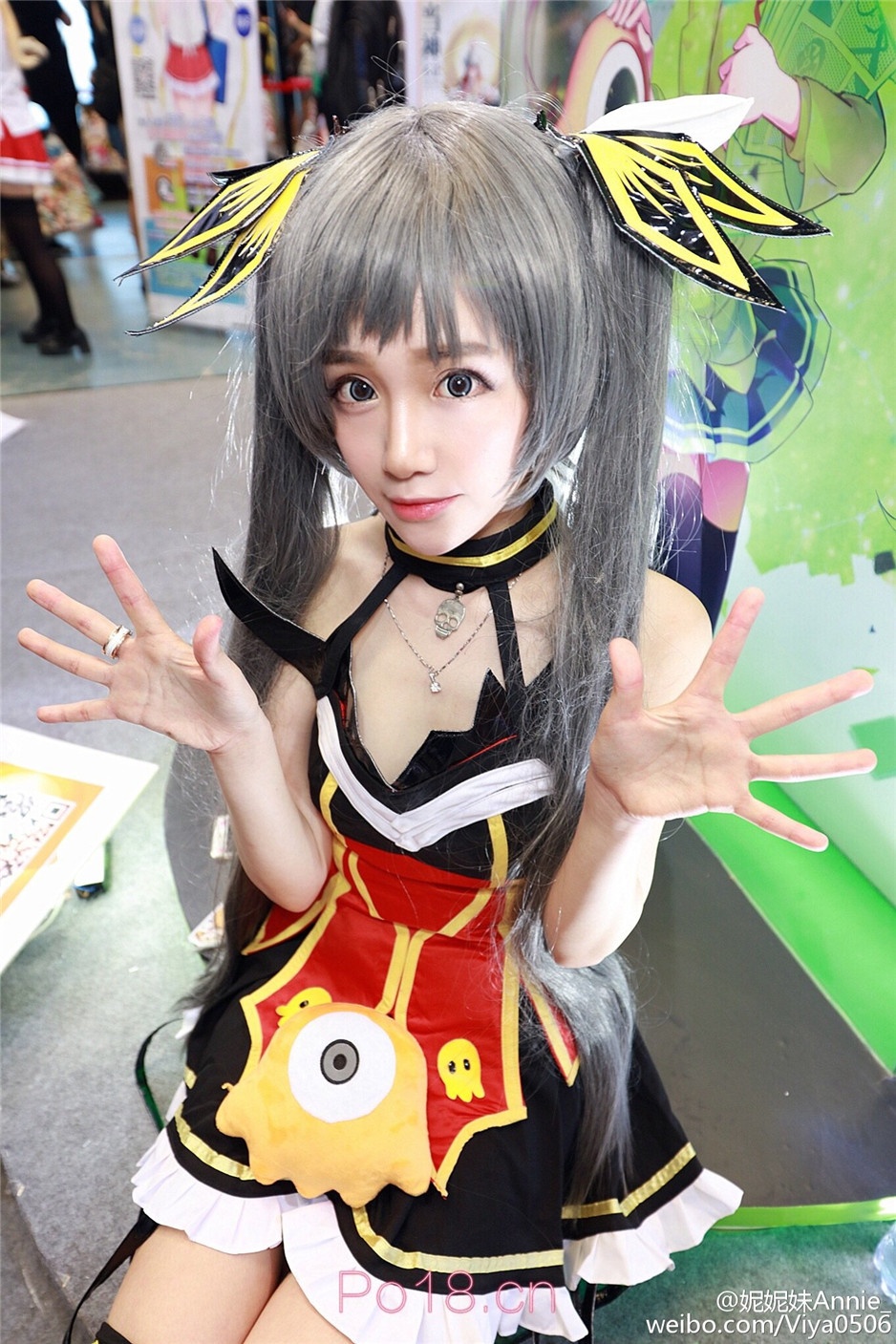 游戏cosplay美女陈安妮Annie微博晒美图
