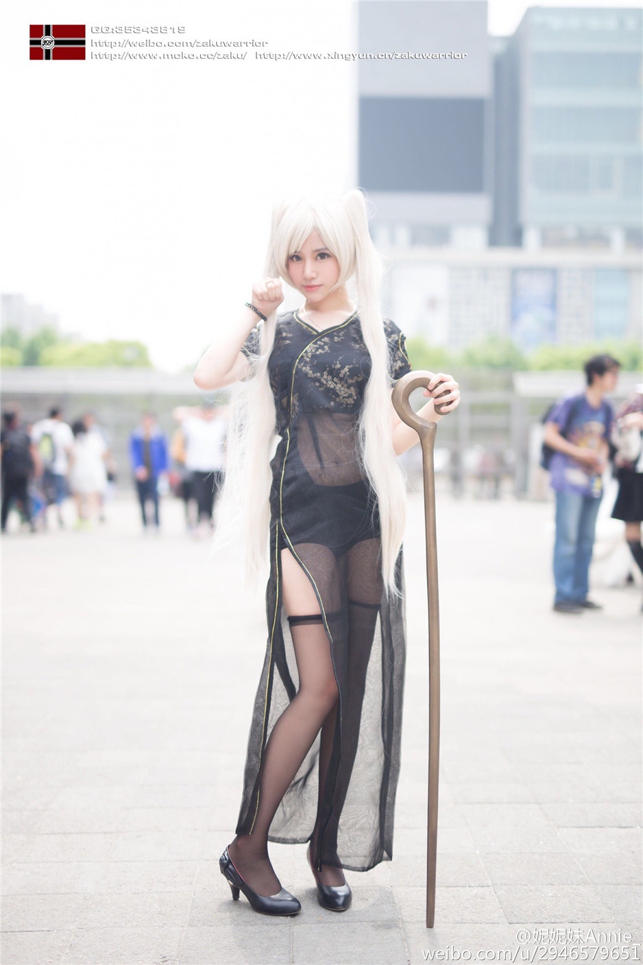 游戏cosplay美女陈安妮Annie微博晒美图