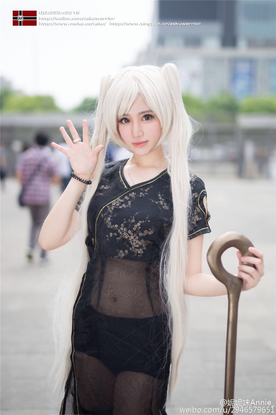 游戏cosplay美女陈安妮Annie微博晒美图