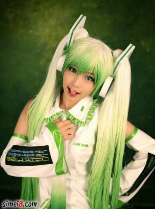 萝莉美女Cosplay初音未来福利图片