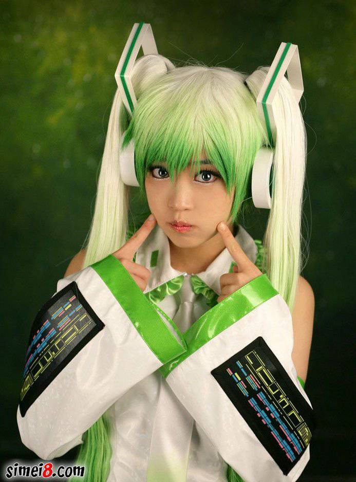 萝莉美女Cosplay初音未来福利图片