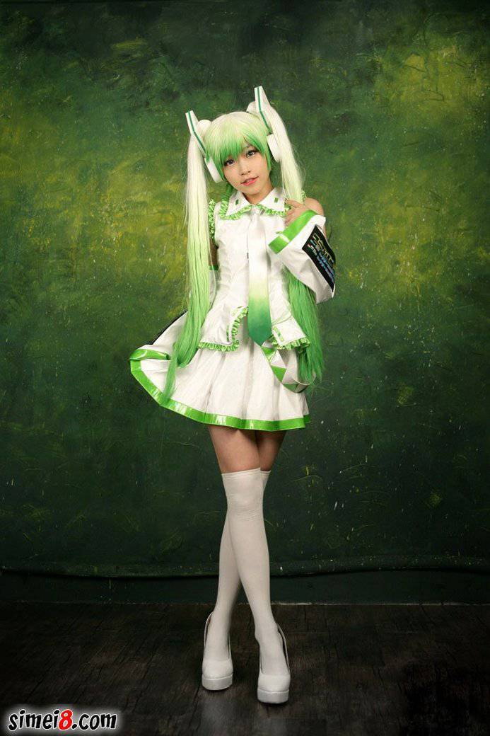 萝莉美女Cosplay初音未来福利图片