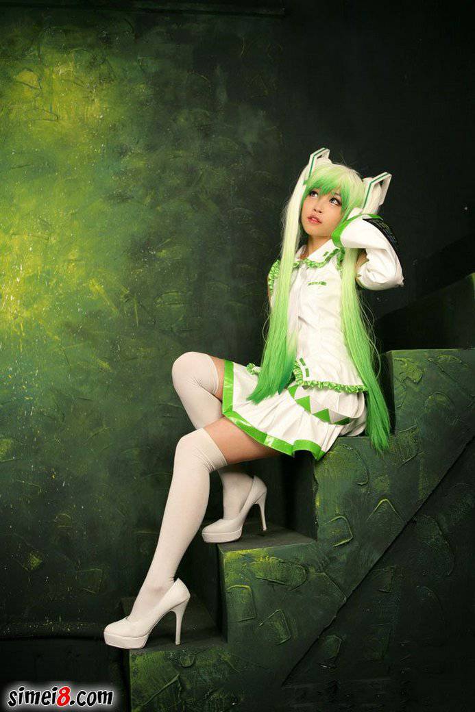 萝莉美女Cosplay初音未来福利图片