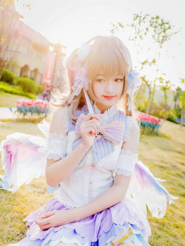 小清新美女南小鸟cos造型甜美可人