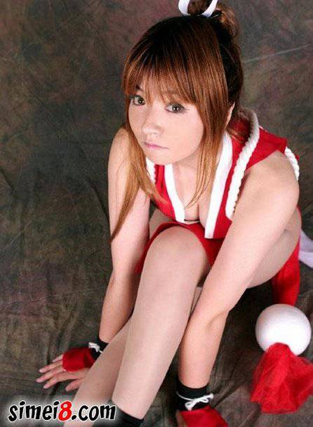 性感美眉不知火舞cosplay图欣赏