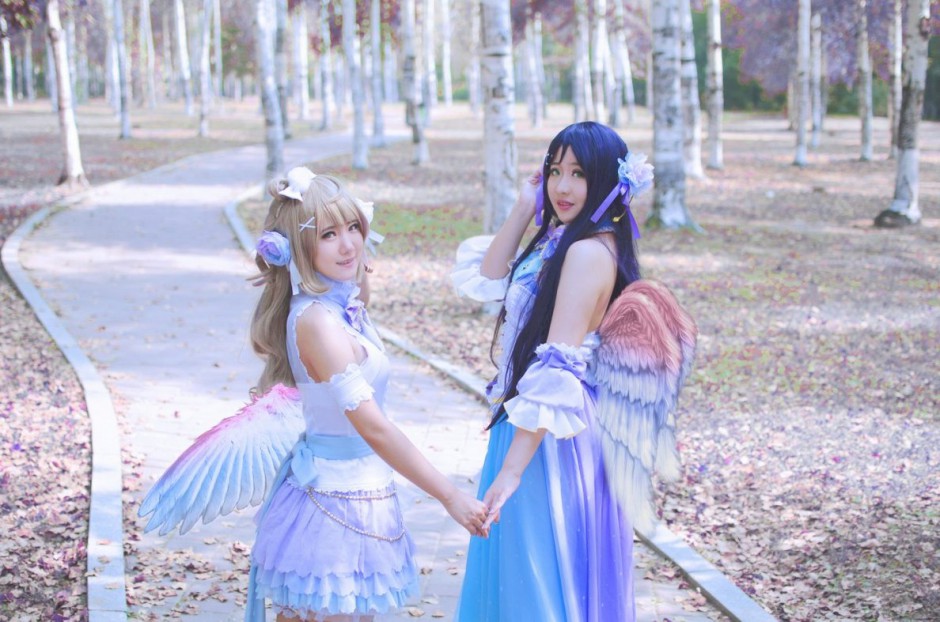 雅典娜cos服装唯美梦幻夺眼球