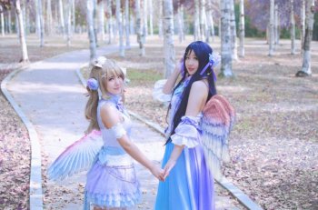 雅典娜cos服装唯美梦幻夺眼球