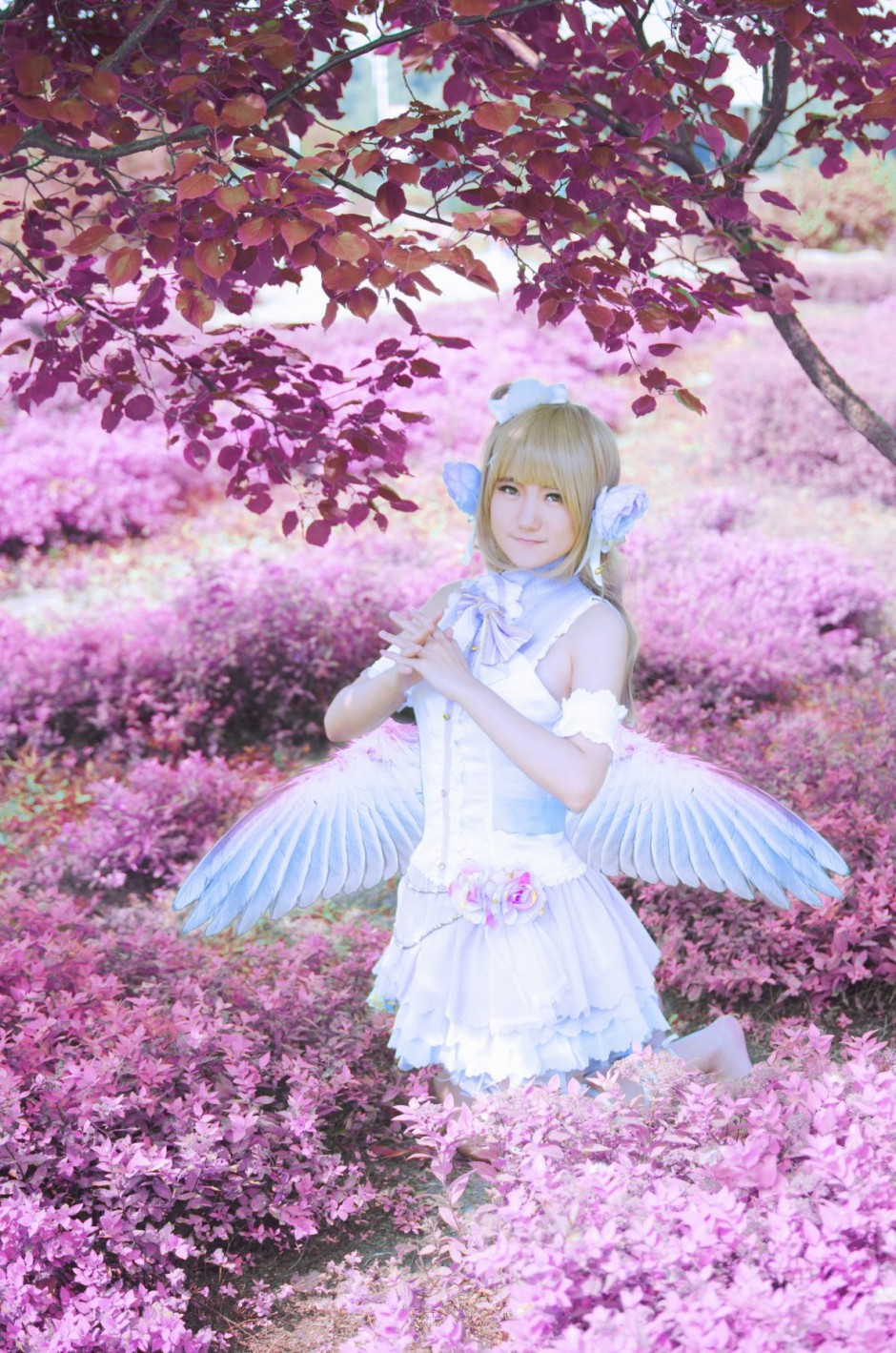 雅典娜cos服装唯美梦幻夺眼球