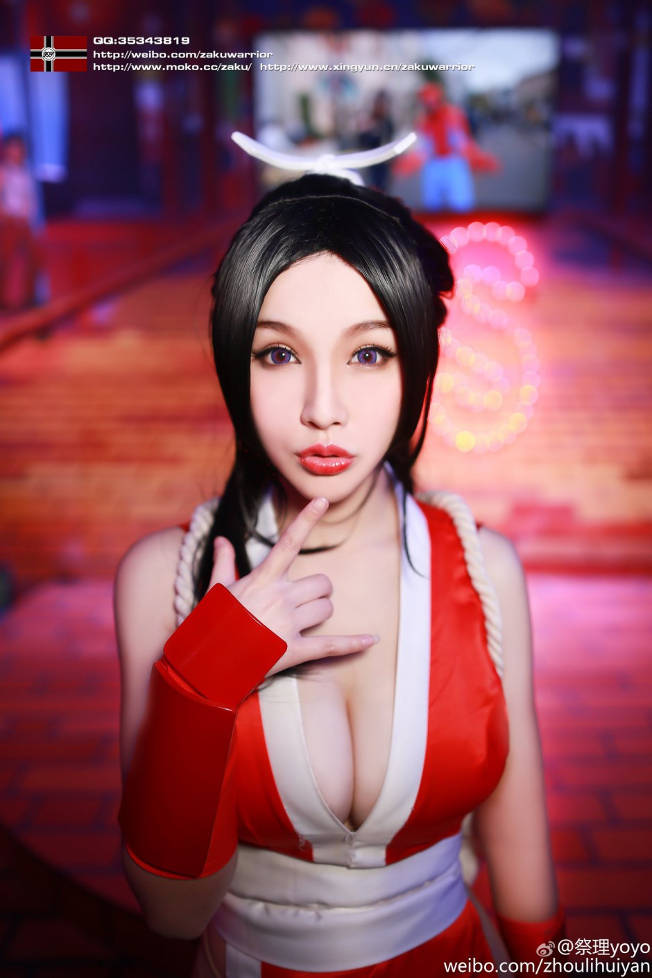 中国的人气Coser周李慧妍写真美图