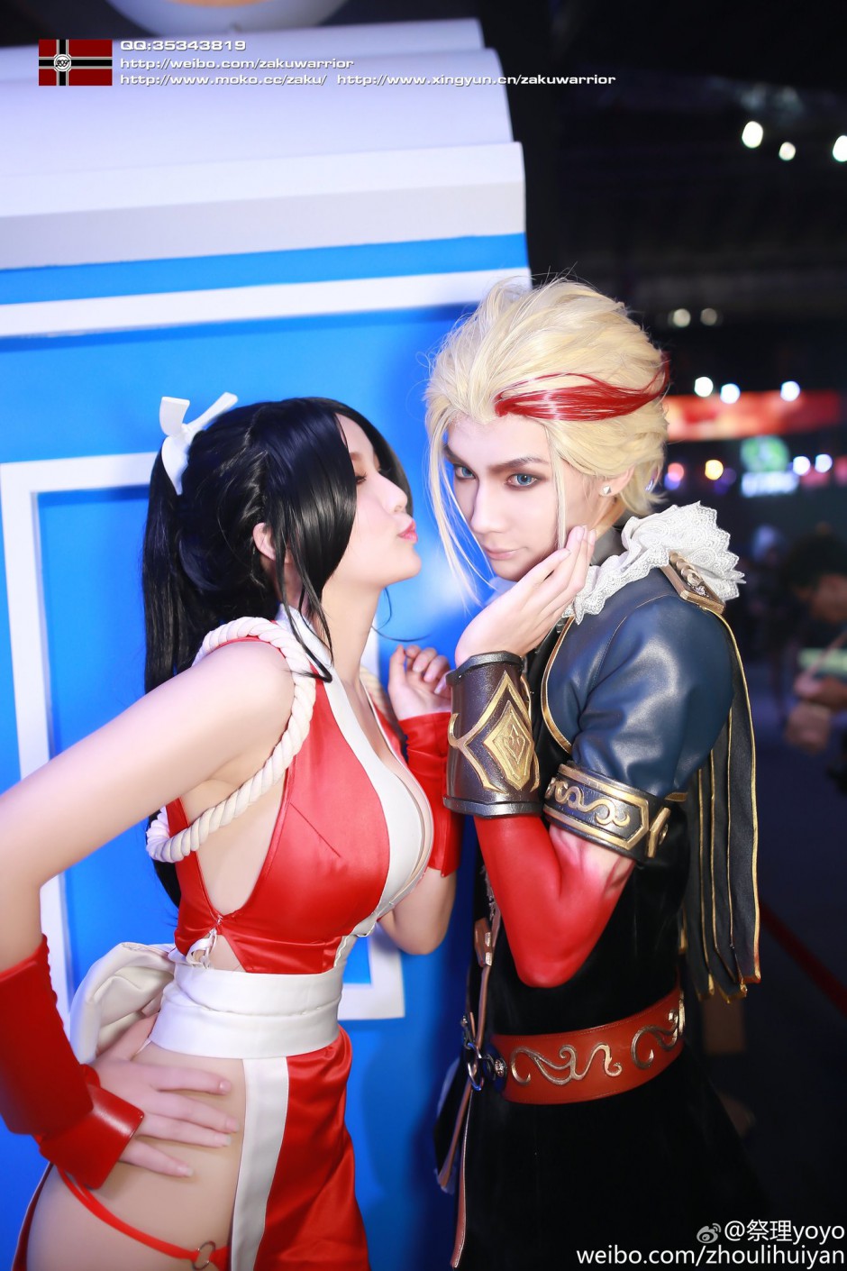 中国的人气Coser周李慧妍写真美图