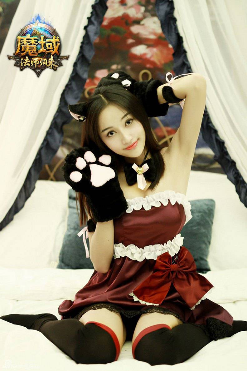 性感又漂亮的猫女cos图片欣赏