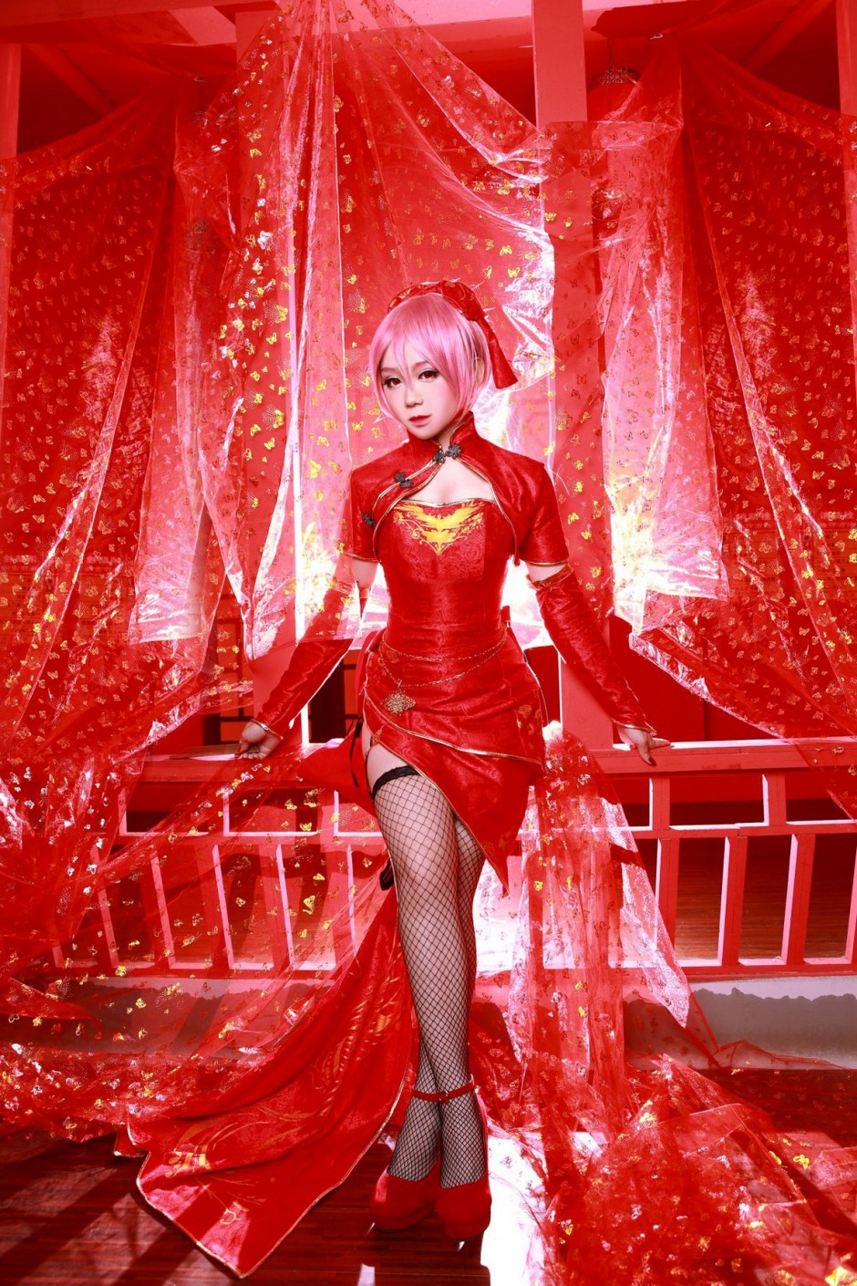 黑丝袜美女Cosplay动漫人物图片