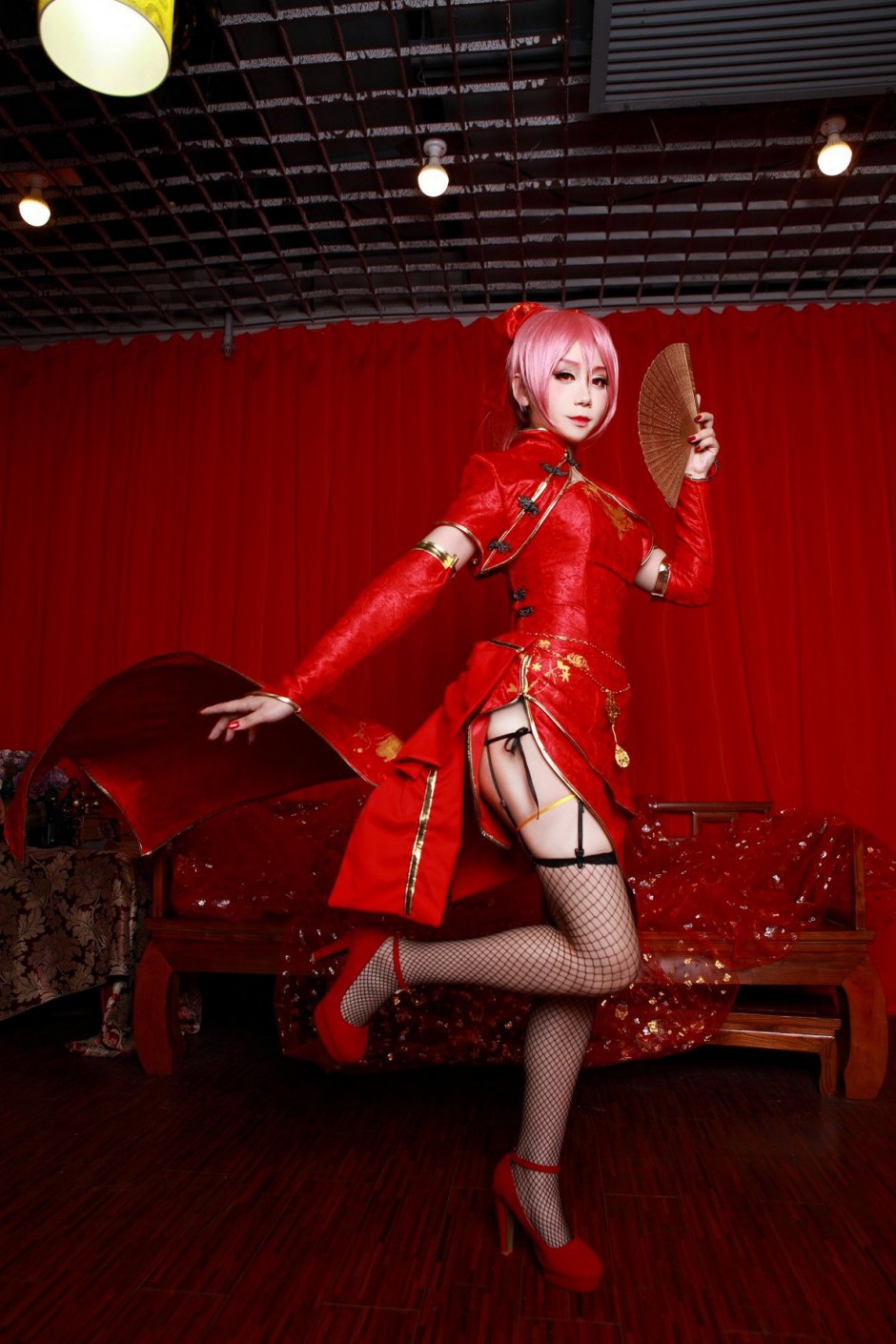 黑丝袜美女Cosplay动漫人物图片