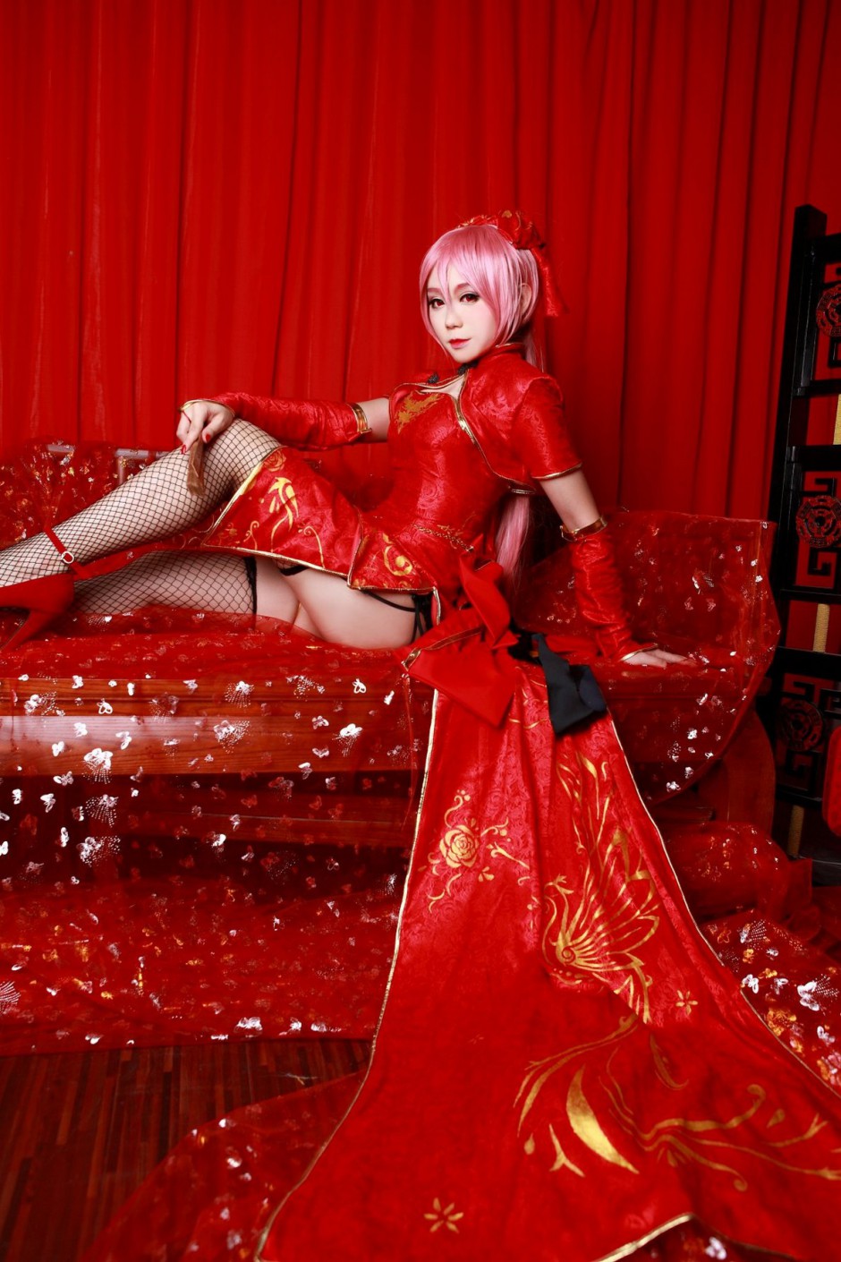 黑丝袜美女Cosplay动漫人物图片