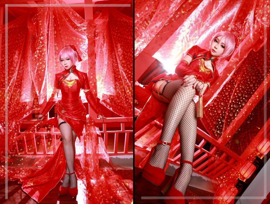 黑丝袜美女Cosplay动漫人物图片