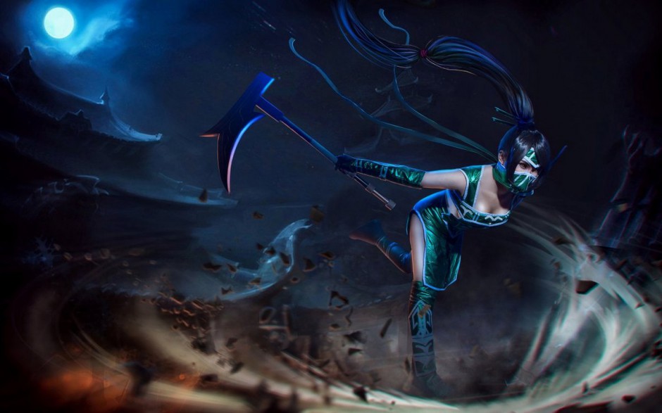 英雄联盟阿卡丽cosplay福利图