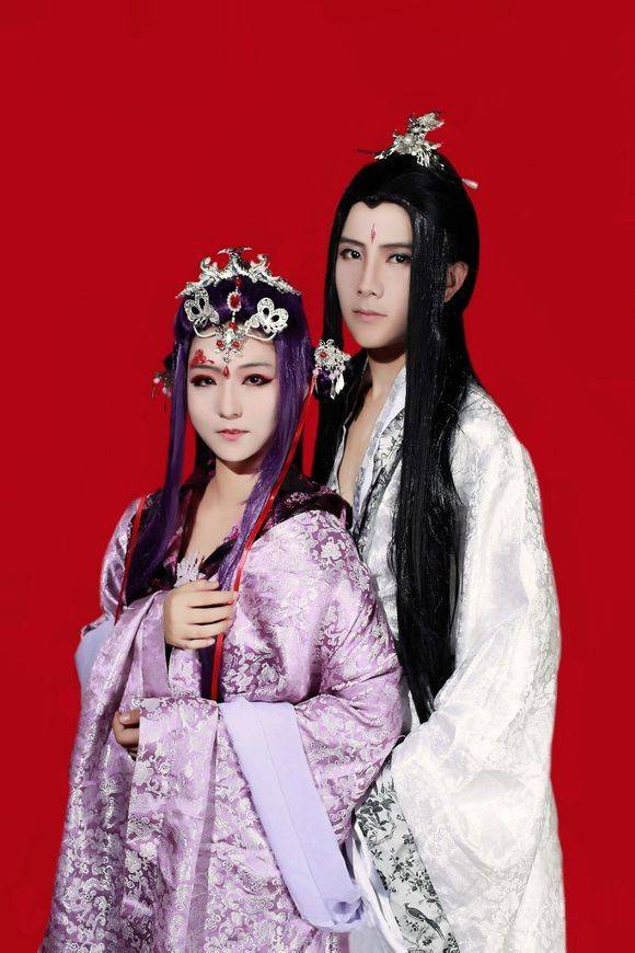 白子画与花千骨cosplay诱惑来袭