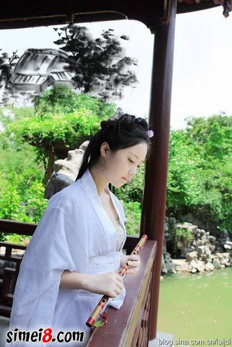 美女古装cosplay图片柔情似水