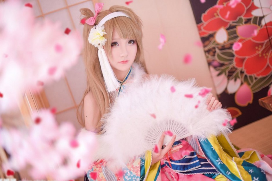 南小鸟cosplay和服图片梦幻唯美