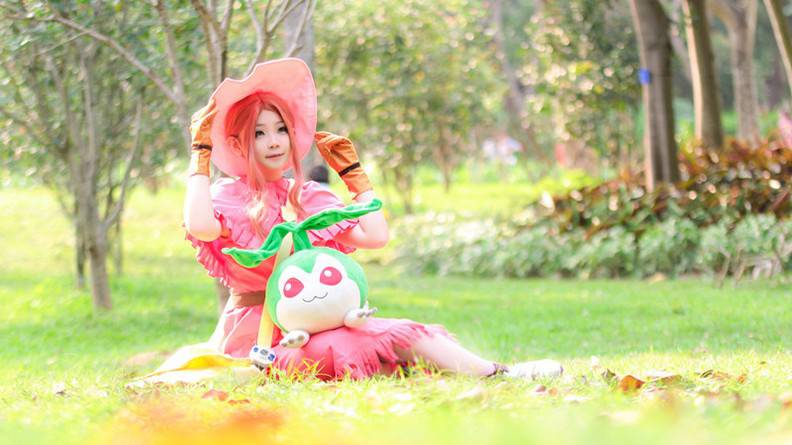 动漫cos福利美女户外摄影图片