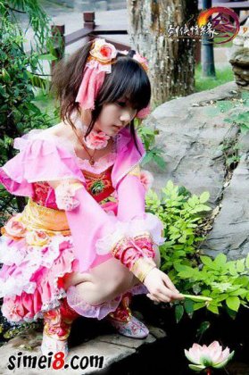 剑侠情缘cosplay服装图片美哭了