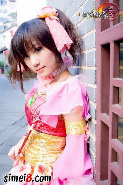 剑侠情缘cosplay服装图片美哭了