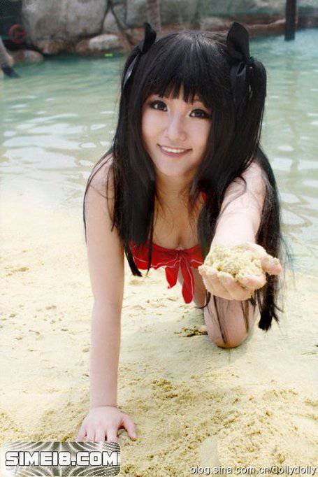 少女泳装Cosplay夏日清凉来袭