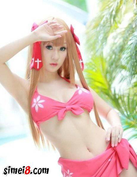 性感妹子内衣泳装Cosplay图片欣赏