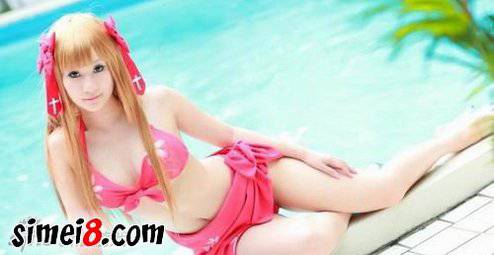 性感妹子内衣泳装Cosplay图片欣赏
