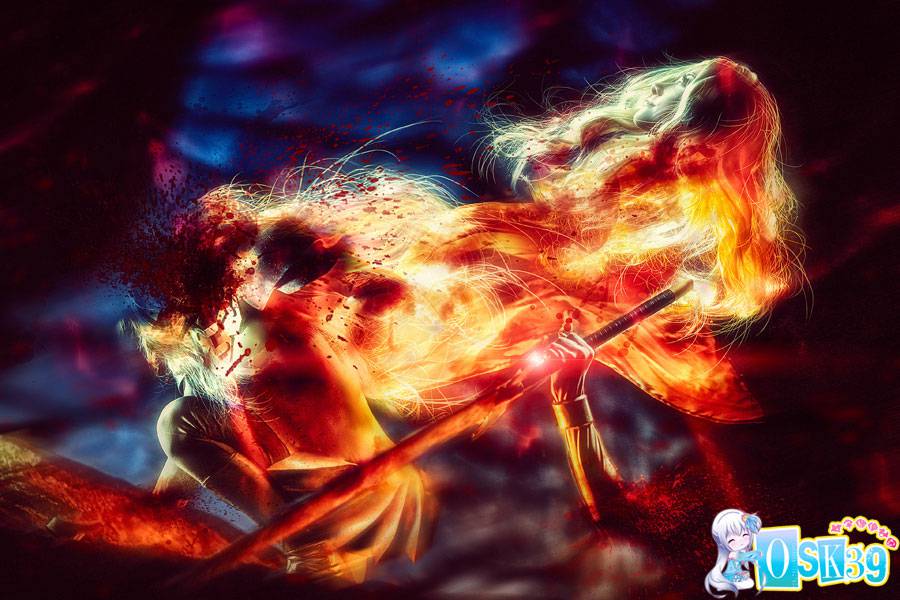 大剑迪妮莎cos福利图片