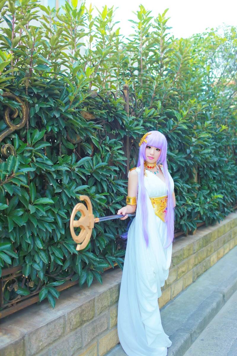 圣斗士雅典娜cosplay高清美图欣赏
