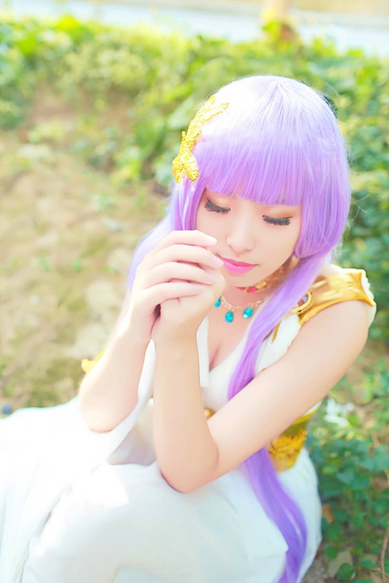 圣斗士雅典娜cosplay高清美图欣赏